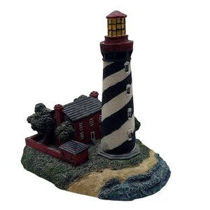 American Heritage St. Augustine FL 1821 Lighthouse Resin Figurine Youngs 1996